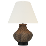 Featuring Tahiti 25" Table Lamp Smoke by Visual Comfort at Amethyst Home. Illuminate your space with the elegant Tahiti 25" Table Lamp. Crafted with a sleek smoke-colored base, this lamp exudes sophistication and class. Perfect for adding ambience to any room, its soft glow will create an exclusive and luxurious atmosphere. Elevate your home decor with this premium lamp.
Overall. Amethyst Home provides interior design, new construction, custom furniture, and area rugs in the Kansas City metro area