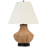 Featuring Tahiti 25" Table Lamp Smoke by Visual Comfort at Amethyst Home. Illuminate your space with the elegant Tahiti 25" Table Lamp. Crafted with a sleek smoke-colored base, this lamp exudes sophistication and class. Perfect for adding ambience to any room, its soft glow will create an exclusive and luxurious atmosphere. Elevate your home decor with this premium lamp.
Overall Di. Amethyst Home provides interior design, new construction, custom furniture, and area rugs in the Portland metro area