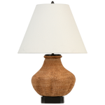 Featuring Tahiti 25" Table Lamp Smoke by Visual Comfort at Amethyst Home. Illuminate your space with the elegant Tahiti 25" Table Lamp. Crafted with a sleek smoke-colored base, this lamp exudes sophistication and class. Perfect for adding ambience to any room, its soft glow will create an exclusive and luxurious atmosphere. Elevate your home decor with this premium lamp.
Overall . Amethyst Home provides interior design, new construction, custom furniture, and area rugs in the Washington metro area