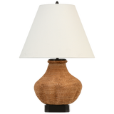 Featuring Tahiti 25" Table Lamp Toast by Visual Comfort at Amethyst Home. Illuminate your space with the elegant Tahiti 25" Table Lamp Toast. Its sleek and stylish design exudes sophistication, while its warm glow adds a touch of luxury to any room. The perfect addition to elevate your decor with a touch of exclusivity.
Overall Dimensions: 17" L x 17" W x 24.75" HWeight: 4 lbs.. Amethyst Home provides interior design, new construction, custom furniture, and area rugs in the Washington metro area