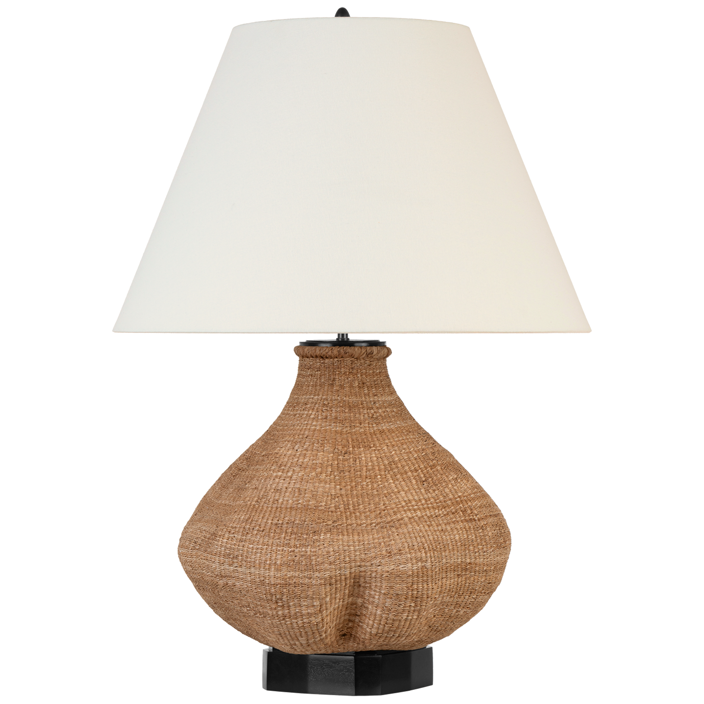 Featuring Tahiti 32" Table Lamp Toast by Visual Comfort at Amethyst Home. The Tahiti 32" Table Lamp Toast adds a touch of luxury to any room. Its sleek and elegant design is complemented by the warm and inviting glow of its lamp, creating a cozy and sophisticated atmosphere. Elevate your space with this premium product.
Overall Dimensions: 22" L x 22" W x 31.75" H Weight: 4 lbs.. Amethyst Home provides interior design, new construction, custom furniture, and area rugs in the San Diego metro area