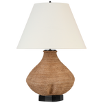 Featuring Tahiti 32" Table Lamp Toast by Visual Comfort at Amethyst Home. The Tahiti 32" Table Lamp Toast adds a touch of luxury to any room. Its sleek and elegant design is complemented by the warm and inviting glow of its lamp, creating a cozy and sophisticated atmosphere. Elevate your space with this premium product.
Overall Dimensions: 22" L x 22" W x 31.75" H Weight: 4 lbs.. Amethyst Home provides interior design, new construction, custom furniture, and area rugs in the San Diego metro area