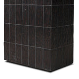 Tanik Console Table - Textured Brown Tile | shipping 10/10/2026