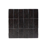 Tanik End Table - Textured Brown Tile | shipping 10/15/2026