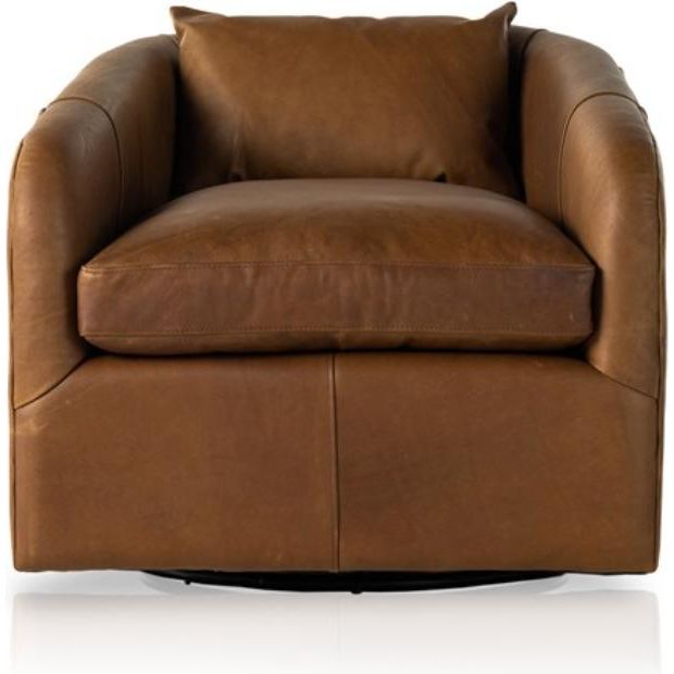 Topanga Heirloom Sienna Swivel Chair  Four Hands