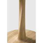 Featuring Torsion Oak Round Dining Table by Ethnicraft at Amethyst Home. Airy with subtle complexities, the Torsion dining table incorporates advanced woodworking techniques to create a light solid oak table top with a torsaded base of sculptural elegance.Weight : 68 lbs Dimensions: 35.5" W x 35.5" L x 27.5" H. Amethyst Home provides interior design, new construction, custom furniture, and area rugs in the Alpharetta metro area