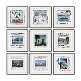 Travel Slides Set Of 9 by Slim Aarons