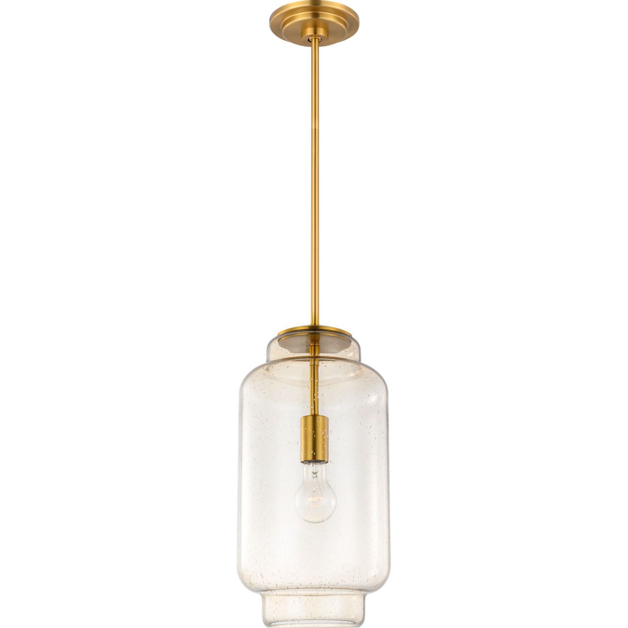 Burnished Brass Bulb(s) Not Included