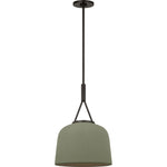 Aged Iron with Sage Stoneware Shade | shipping 10/31/2026
