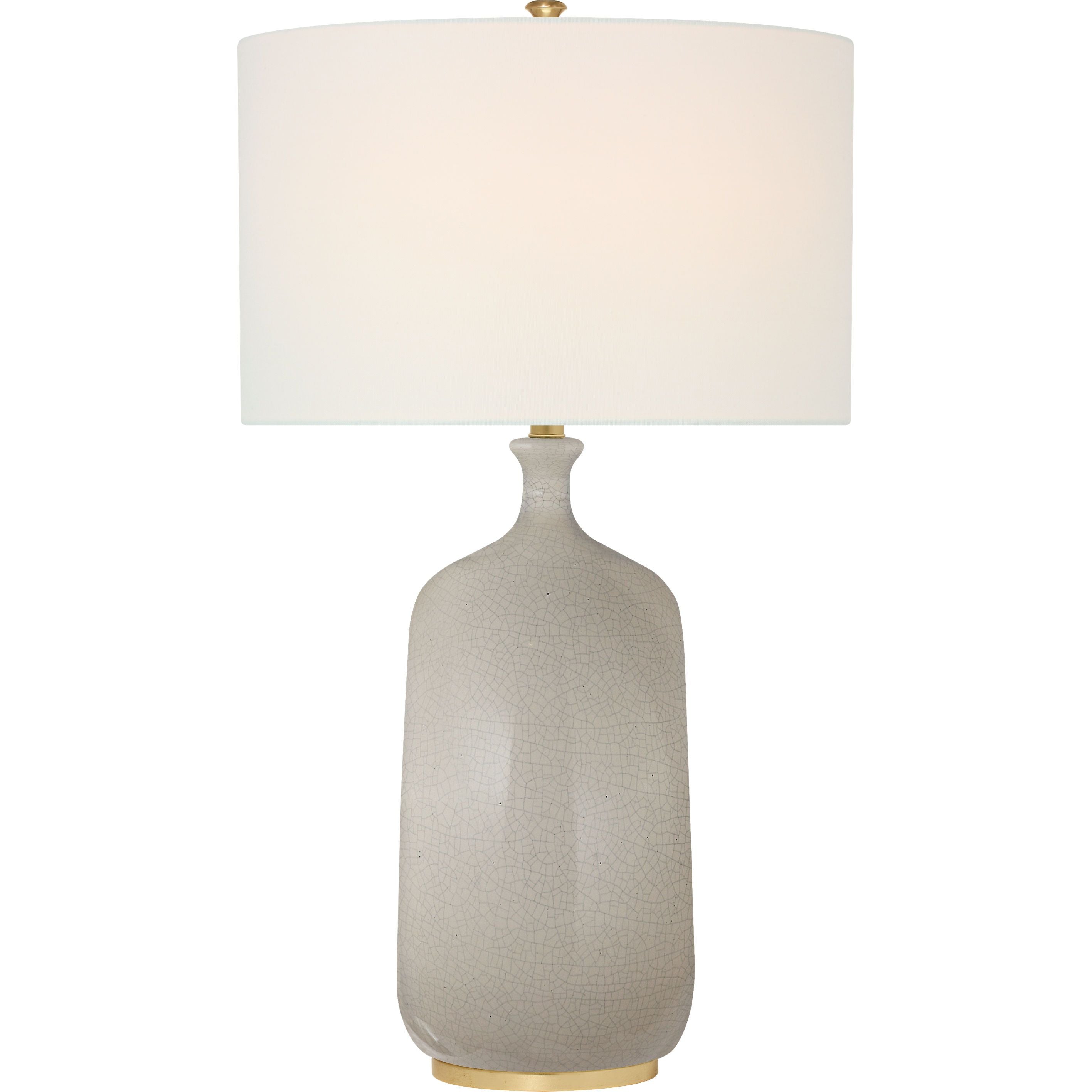 Bone Craquelure with Linen Shade | shipping 01/16/2027