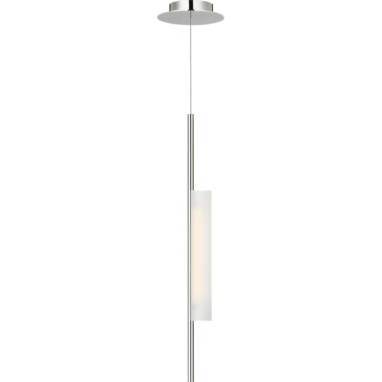 Polished Nickel with Soft Etched Glass | shipping 02/06/2027