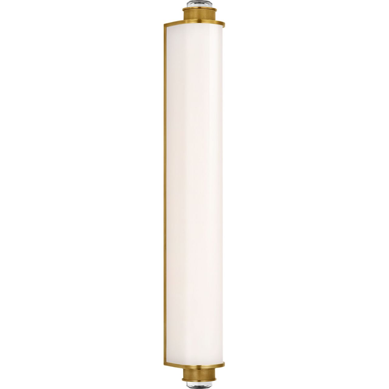 Soft Brass with White Glass | shipping 11/01/2026