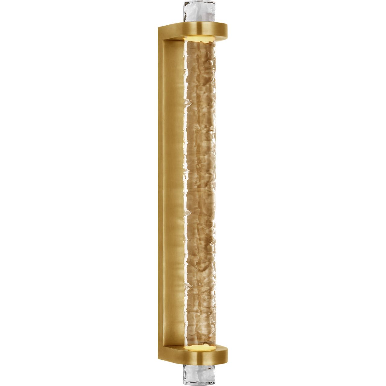 Soft Brass and Clear Wavy Glass | shipping 12/10/2026