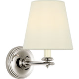 Polished Nickel with Silk Shade | shipping 10/17/2026