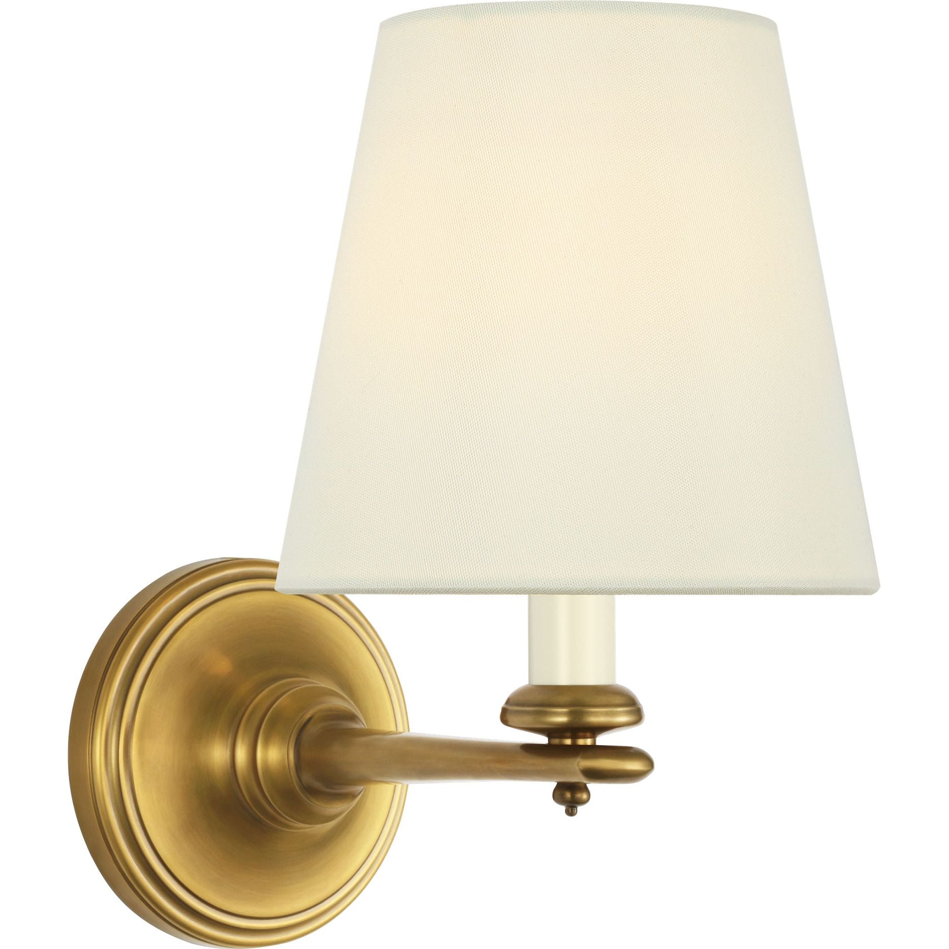 Soft Brass with Silk Shade | shipping 10/01/2026