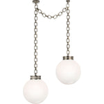 Pewter with White Glass | shipping 11/16/2026