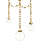 Soft Brass with Clear Glass | shipping 02/14/2027