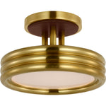 Natural Brass and Carob Leather
