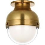Natural Brass with Clear and White Glass | shipping 11/01/2026