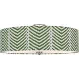Polished Nickel with Schumacher Verde La Jolla Shade | shipping 03/06/2027