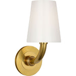Hand-Rubbed Antique Brass with White Glass Shade | shipping 11/01/2026
