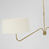 Featuring Canto 68" Linear Chandelier by Visual Comfort at Amethyst Home. Introducing the Canto 68" Linear Chandelier, a mode