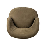 Valentine Swivel Chair - Nubuck Olive | shipping 01/15/2027