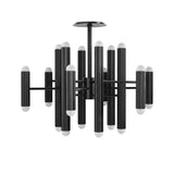 Vesta Chandelier - Black Gunmetal