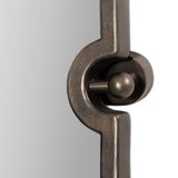 Vestro Wall Mirror - Aged Antique Aluminum | shipping 11/15/2026