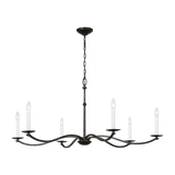 Featuring Wellen Extra Large Chandelier Aged Iron by Visual Comfort at Amethyst Home. Illuminate your space with the Wellen Extra Large Chandelier. Crafted from aged iron, this sophisticated chandelier adds a touch of elegance to any room. Featuring a grand size, it is perfect for creating a luxurious ambiance. Enhance your home decor with this exclusive piece.
Overall Dimensions:. Amethyst Home provides interior design, new construction, custom furniture, and area rugs in the Charlotte metro area