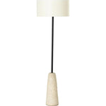 Wren Reactive White Glaze Floor Lamp  Four Hands