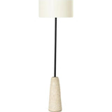 Wren Reactive White Glaze Floor Lamp  Four Hands