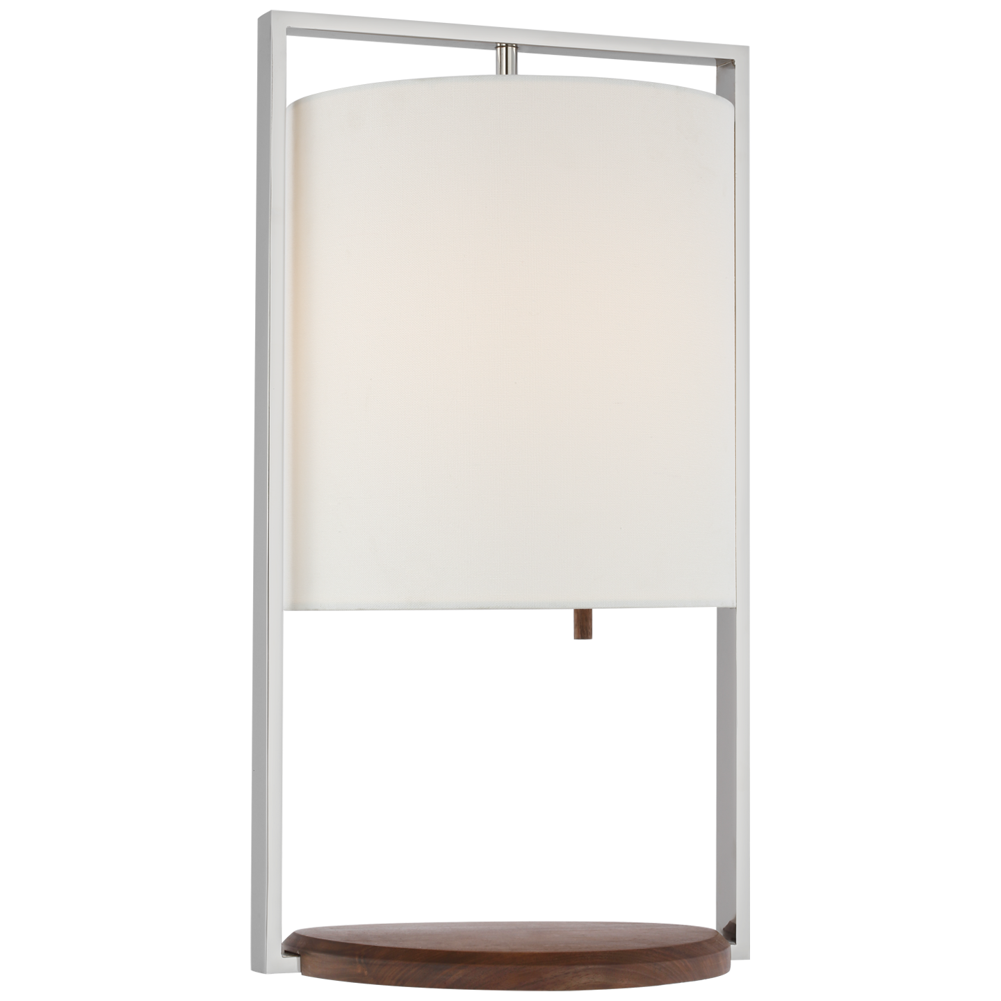 Featuring Zenz Medium Table Lamp Polished Nickel and Walnut by Visual Comfort at Amethyst Home. Illuminate your space with the Zenz Medium Table Lamp. This elegant lamp features a polished nickel base and warm walnut accents, creating a timeless and luxurious look. Its soft glow will add a touch of sophistication to any room, making it the perfect addition to your home decor.
Overa. Amethyst Home provides interior design, new construction, custom furniture, and area rugs in the Monterey metro area