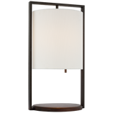 Featuring Zenz Medium Table Lamp Warm Iron and Dark Walnut by Visual Comfort at Amethyst Home. Introduce elegance and style to your home with the Zenz Medium Table Lamp. Crafted with warm iron and dark walnut, this lamp exudes sophistication and luxury. Its soft glow provides a warm and inviting ambiance, perfect for cozy nights in. Add a touch of art to any room with this exquisi. Amethyst Home provides interior design, new construction, custom furniture, and area rugs in the Charlotte metro area