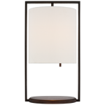 Featuring Zenz Medium Table Lamp Warm Iron and Dark Walnut by Visual Comfort at Amethyst Home. Introduce elegance and style to your home with the Zenz Medium Table Lamp. Crafted with warm iron and dark walnut, this lamp exudes sophistication and luxury. Its soft glow provides a warm and inviting ambiance, perfect for cozy nights in. Add a touch of art to any room with this exquis. Amethyst Home provides interior design, new construction, custom furniture, and area rugs in the Scottsdale metro area