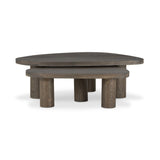 Zion Nesting Coffee Tables - Grey Tobacco Oak