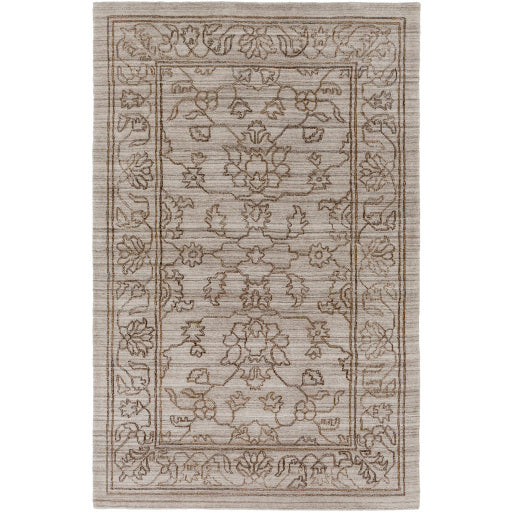 Hightower Brown Hand-Knotted Rug