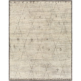 Khyber Natural / Mocha Hand-Knotted Rug