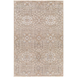 The Kushal Freya rug is a stylish vintage-inspired piece crafted from a blend of soft viscose and wool. The lush Taupe tones, contrasted with pastel blues, creates a bright and bold statement for any living or dining room. The perfect addition for any interior, the Kushal Rug will bring a touch of class to your home. Amethyst Home provides interior design, new construction, custom furniture, and area rugs in the Austin metro area KUS-2303