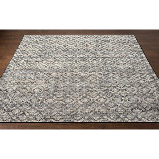 The Malaga Rug provides a modern, contemporary charm with its Tibetan hand-knotted construction and dynamic designs. Subtle high-low texture gives it an alluring sophistication, perfect for any home. Amethyst Home provides interior design, new construction, custom furniture, and area rugs in the Santa Monica metro area.