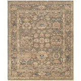 The Monterey Hand-Knotted Rug is a beautiful and timeless addition to any room. Crafted with 100% wool and featuring tones of beige and dark navy blue accents, this rug is sure to capture any viewer's attention. The ornate parisian motif adds to its sophistication, making it the perfect choice for any interior. Amethyst Home provides interior design, new construction, custom furniture, and area rugs in the Boston metro area