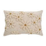 16x24 Tufted Daisy Pillow