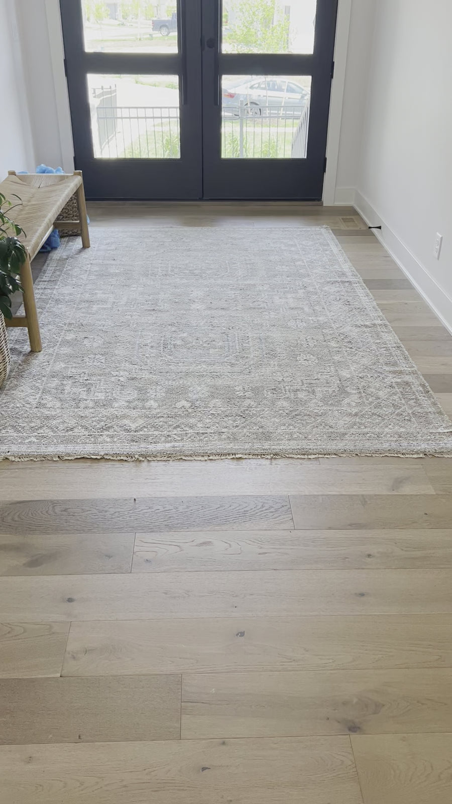 Almeria Taupe Hand-Knotted Rug