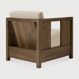 Roan Teak Brown Lounge Chair