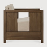 Roan Teak Brown Lounge Chair