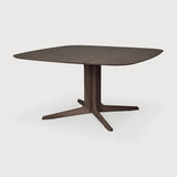 Corto Square Brown Oak Dining Table | ready to ship!