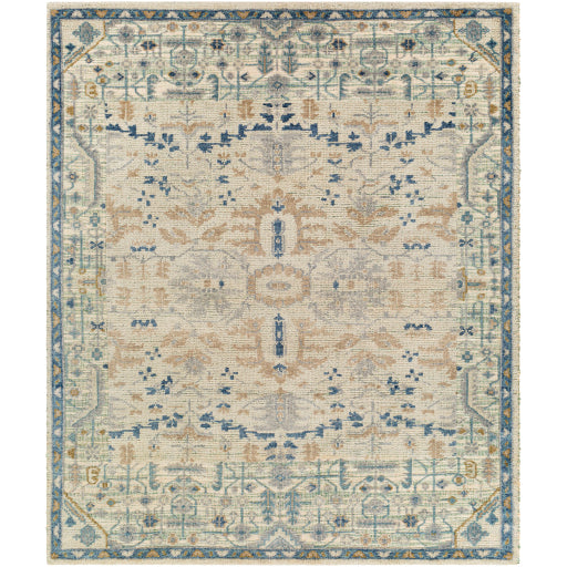 The St Moritz rug showcases traditional inspired designs timeless comfort, and sophistication. With their Hand-Knotted, durability that can not be found in other handmade constructions, and boasts the ability to be thoroughly cleaned as it contains no chemicals that react to water, such as glue. Made with Wool and has Low Pile. Spot Clean Only, One Year Limited Warranty. Amethyst Home provides interior design, new home construction design consulting, vintage area rugs, and lighting in the Dallas metro area.