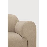 Bulky Almond Semi Circle Right Sofa Set | shipping 7/13/2026