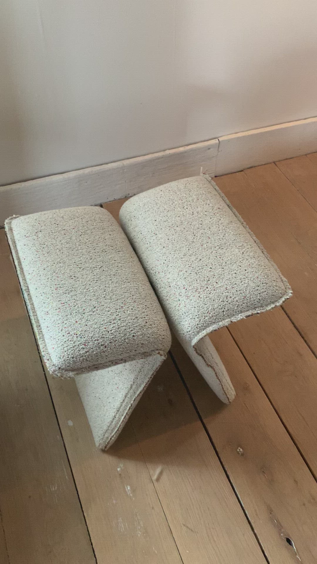 Butterfly Stool in Carnival Color 01 Fabric