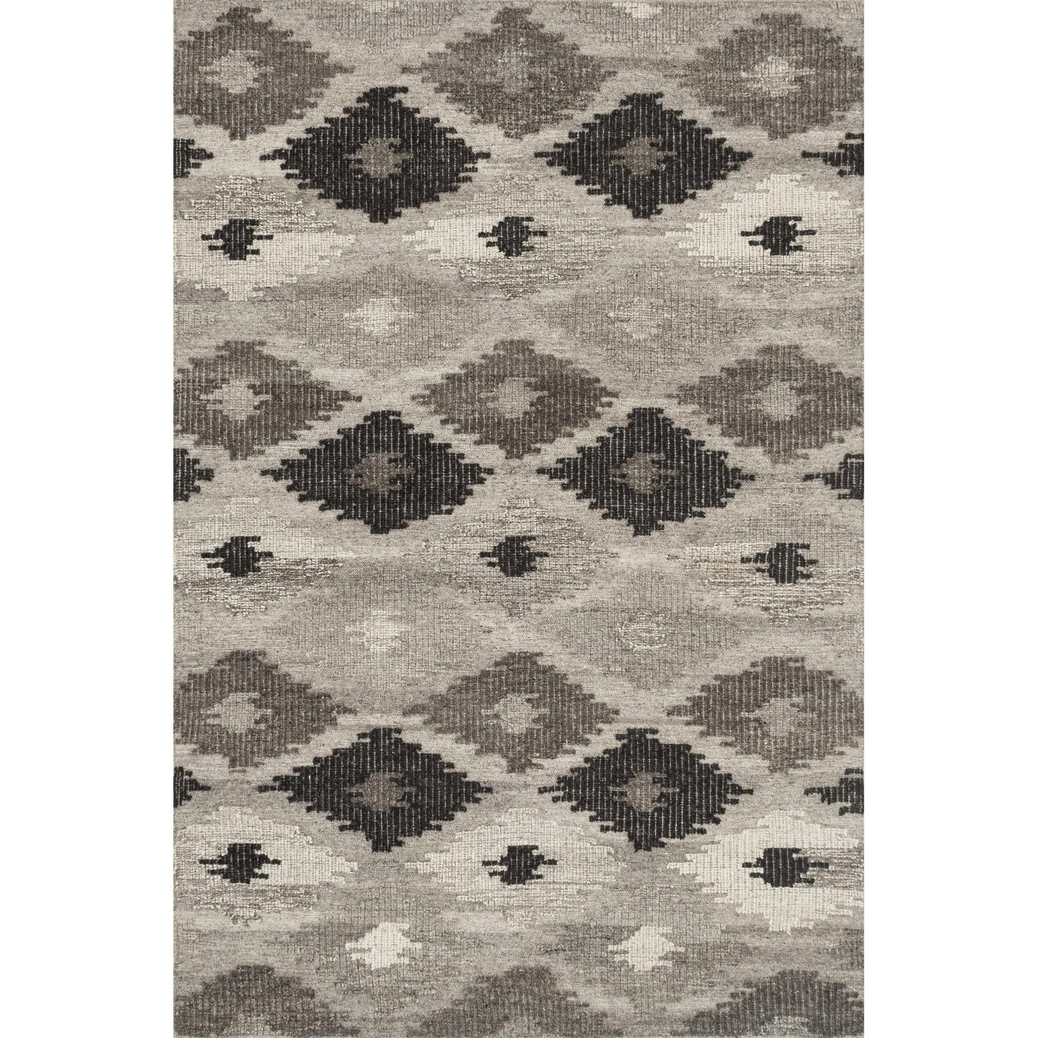 Hand woven in India, the Akina Collection sets a rugged and worldly foundation. Each piece is deliberately crafted with textural highs and lows, accentuating the all-over geometric pattern. And because Akina is woven of 100% wool, each piece is naturally durable and fitting for your most high traffic room.  Hand Woven 100% Wool AK-02 Grey/Charcoal
